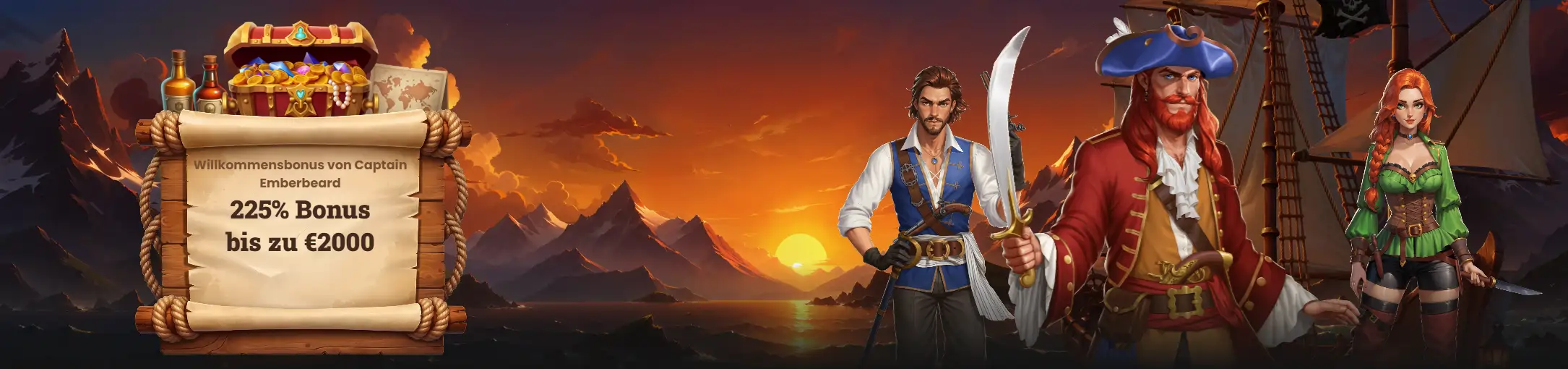 Corsaza Casino Banner Dekstop